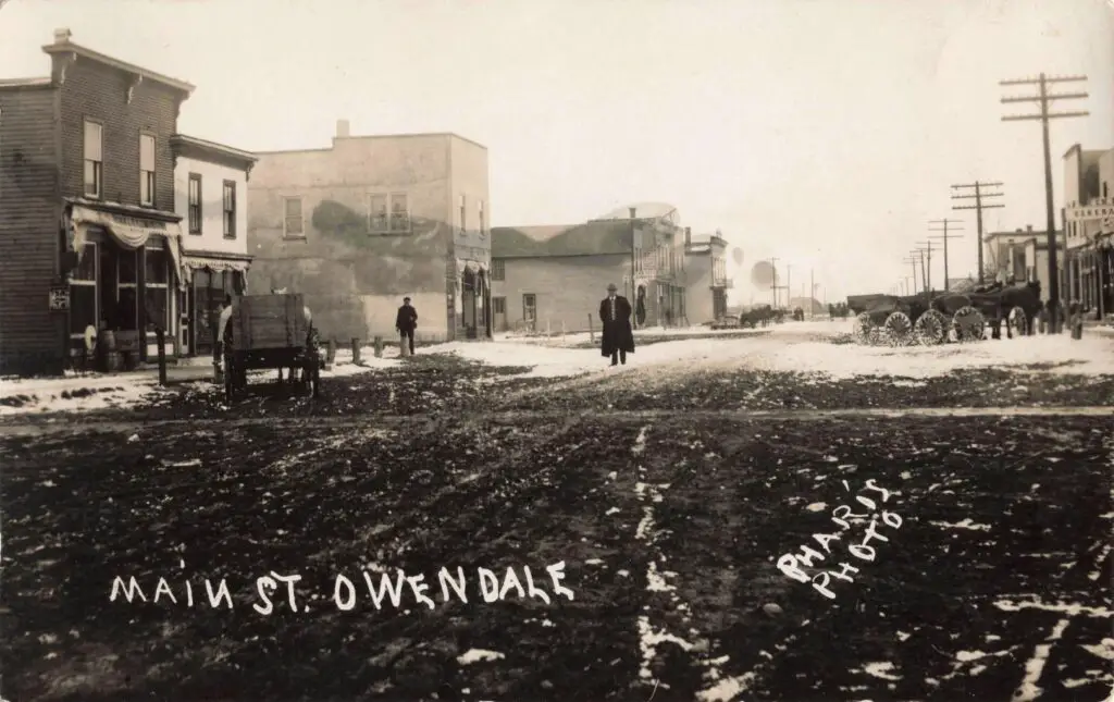 Owendale Main Street c1900