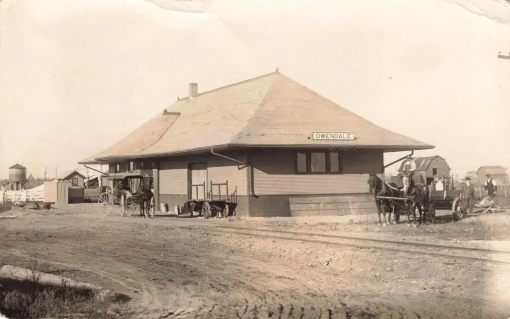Owendale Depot c1910