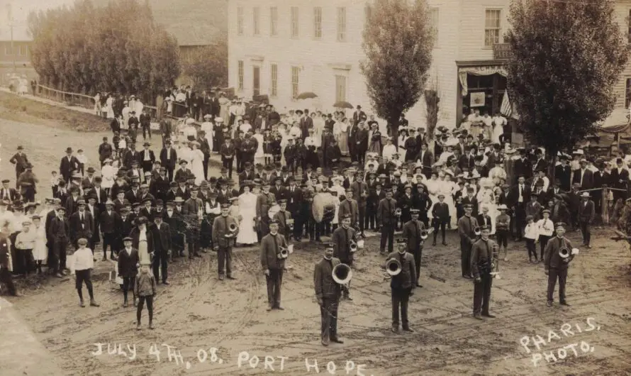 Port Hope, Michigan’s 1908 Independence Day Celebration Captured in Rare Photograph