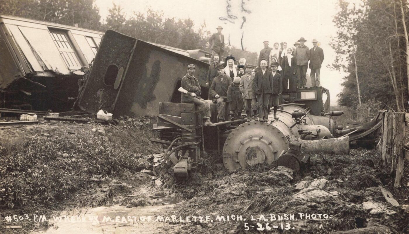 Pere Marquette train wreck