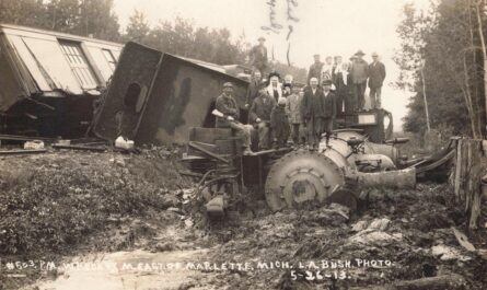 Pere Marquette train wreck