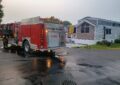 Lexington RV fire