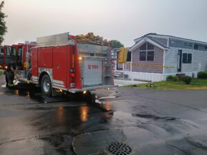Lexington RV fire