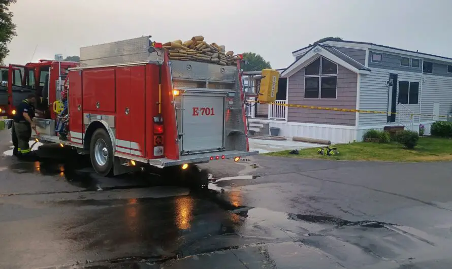Lexington RV Resort Fire Erupts, Prompting Swift Response from Multiple Agencies