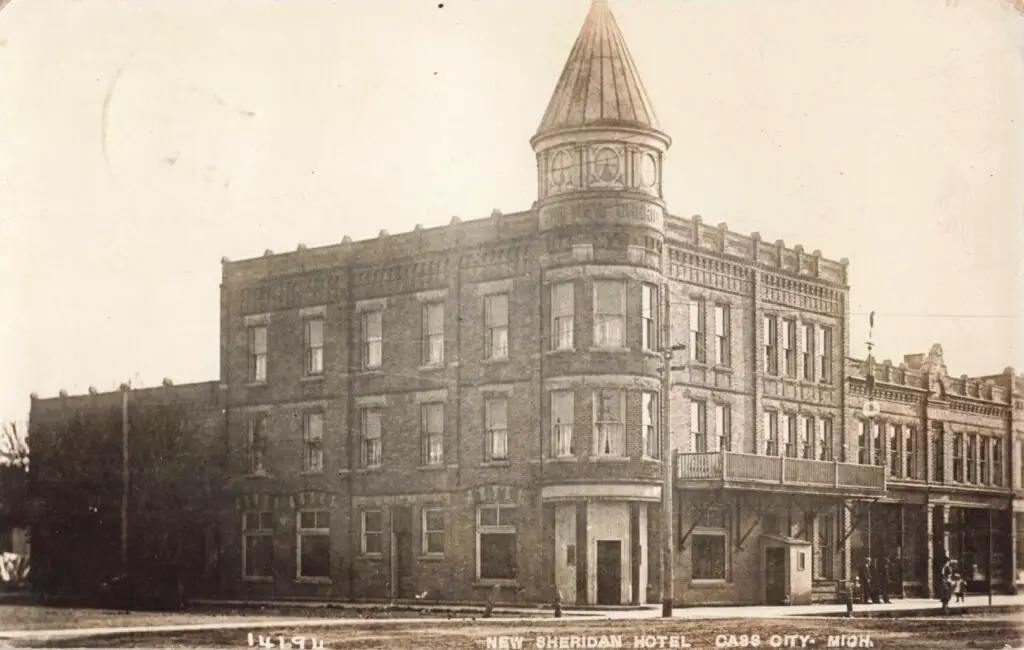 a building with a clock tower