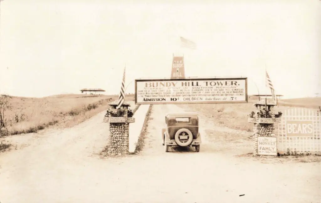 a car on a road