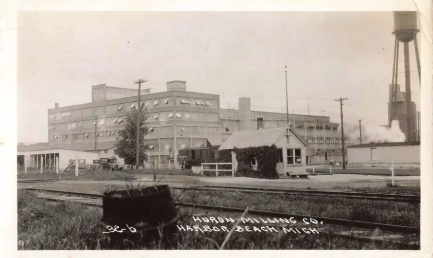 Huron Milling Company in Harbor Beach – A Glimpse into Michigan’s Industrial Past