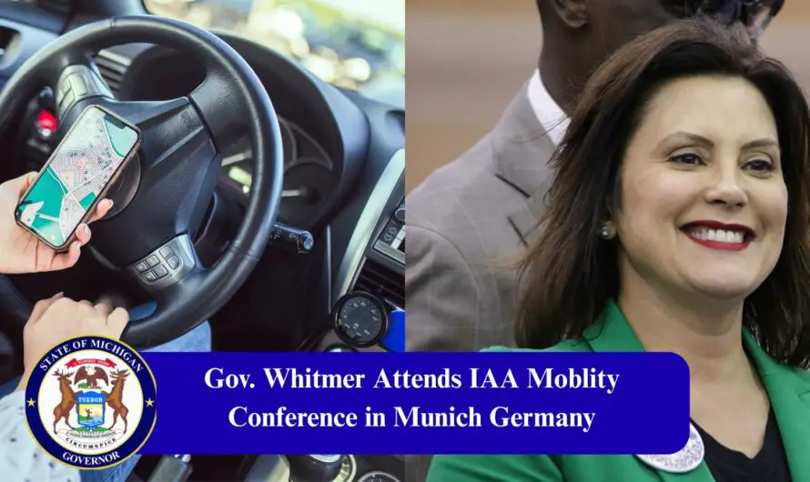 Whitmer Leads Michigan Delegation to IAA Mobility Conference in Germany