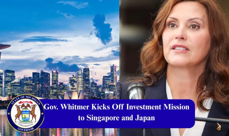 Whitmer’s Michigan Investment Mission to Japan and Singapore Signals New Economic Era