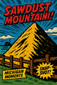 Sawdust Mountain in Cheboygan