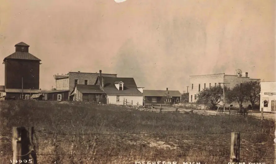 History of McGregor Michigan – The Capable Railroad Hamlet That Time Forgot – Video