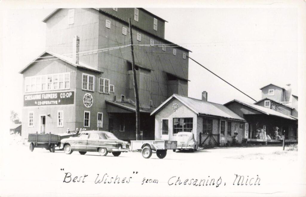 Historic farm cooperative in Chesaning.