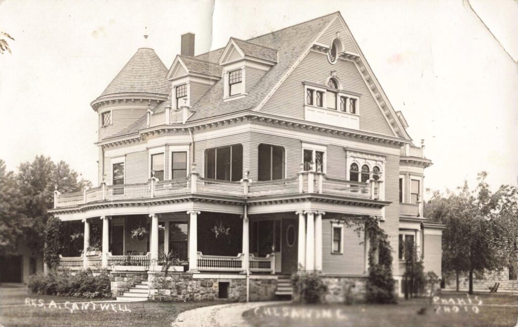 Cantwell House Chesaning -  Albert Cantwell (1859-1939)