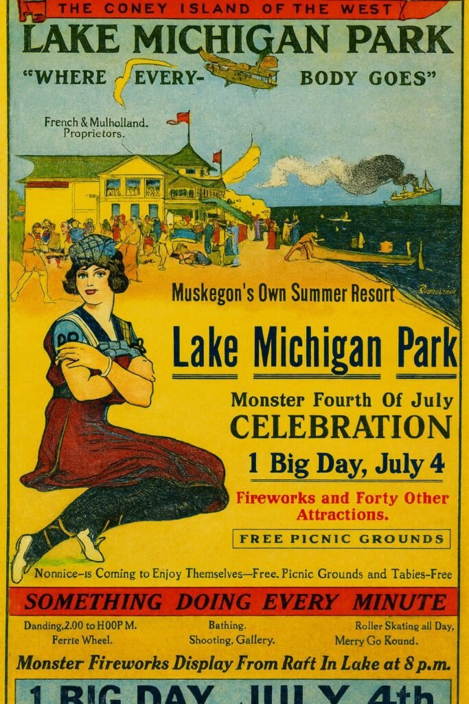Lake Michigan Park Ad 1912