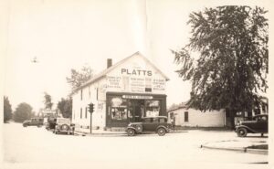 Platts Drug Store, Port Sanilac c.1930