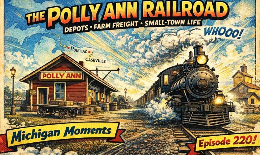 Polly Ann Railroad – Rail Life Along Michigan’s Pontiac-to-Caseville Line (1889-1984)