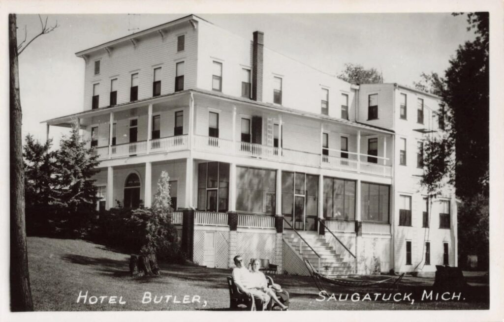 Historic hotel in Saugatuck, Michigan.