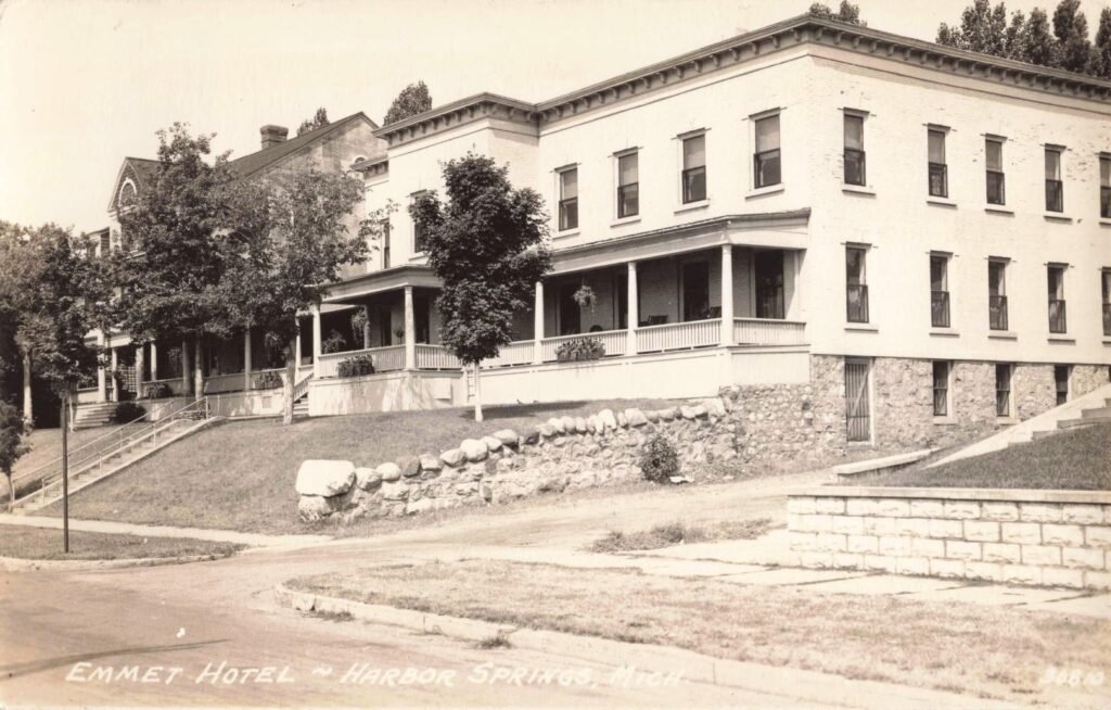Historic hotel in Harbor Springs, Michigan