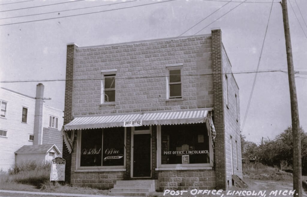 Historic post office building in Lincoln.