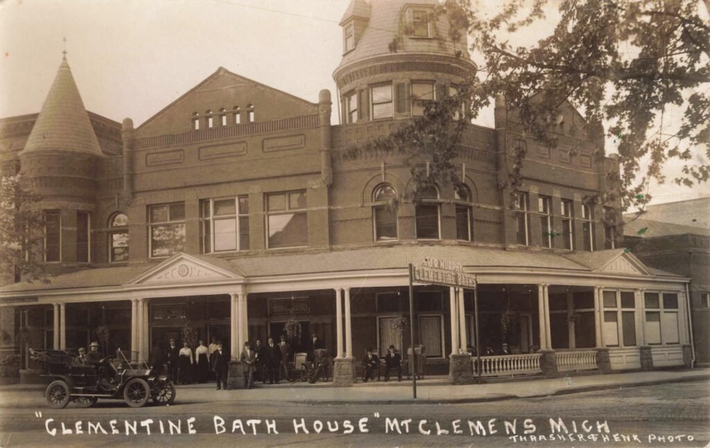 Historic bathhouse in Mt. Clemens