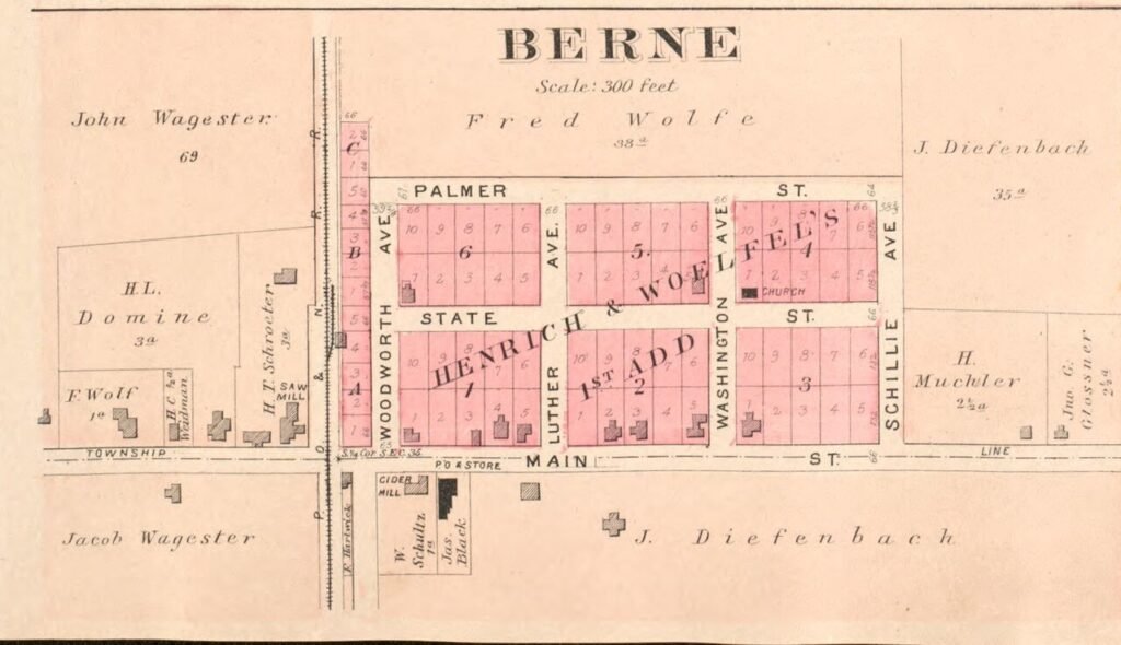 History of Bern Michigan