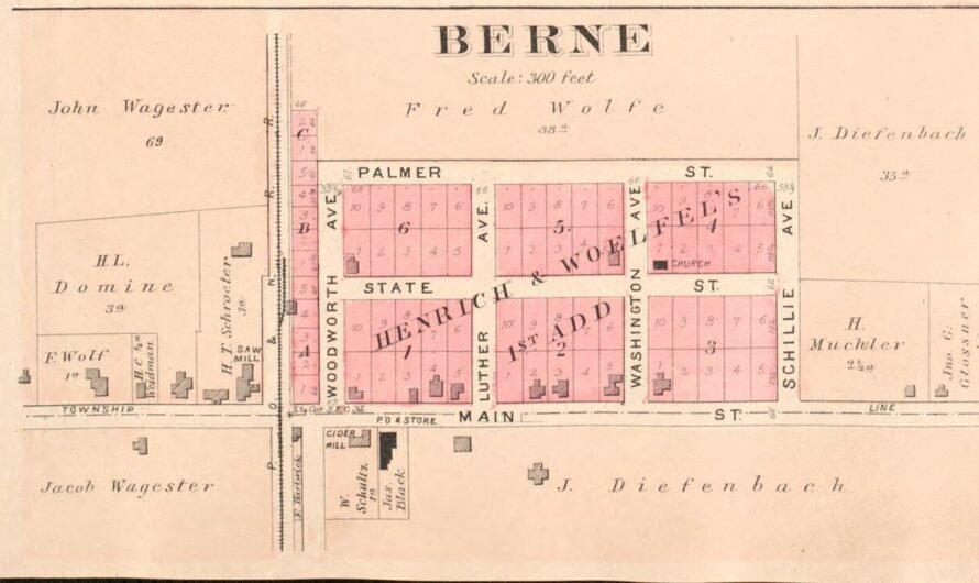 History of Berne Michigan – A 1900 Snapshot of this Forgotten Ghost Town
