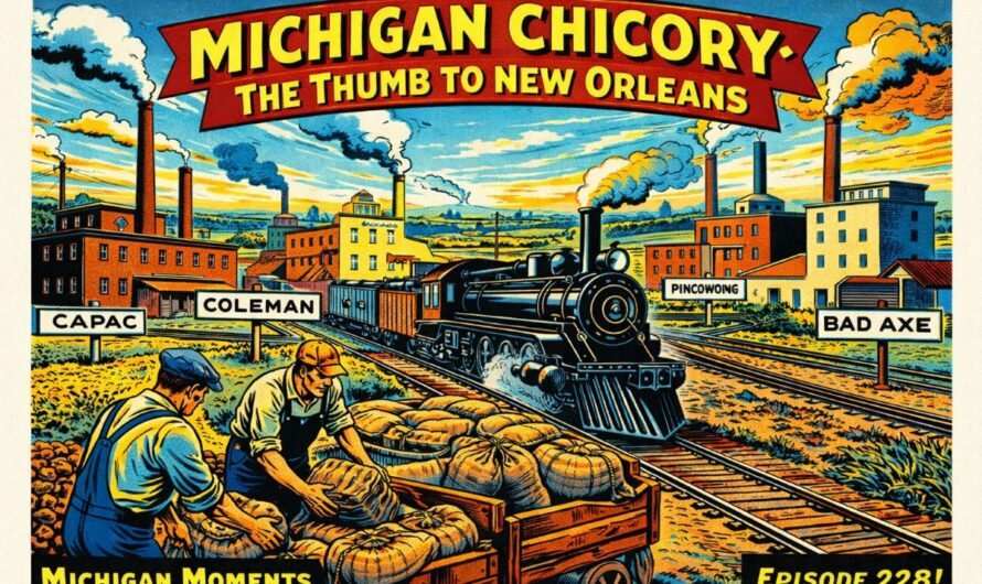 History of Michigan Chicory Production – From Ditch Weed to Coffee’s Breakfast Sidekick (1860-1940)