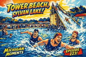 History of Tower Beach Sylvan Lake