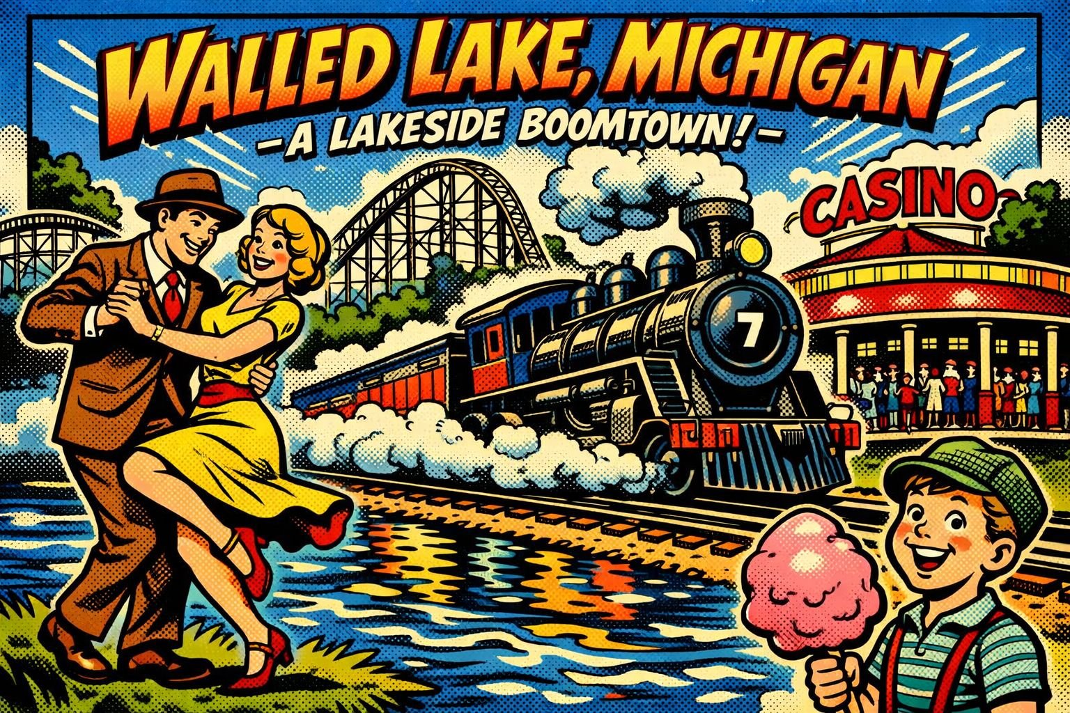 History of Walled Lake Michigan