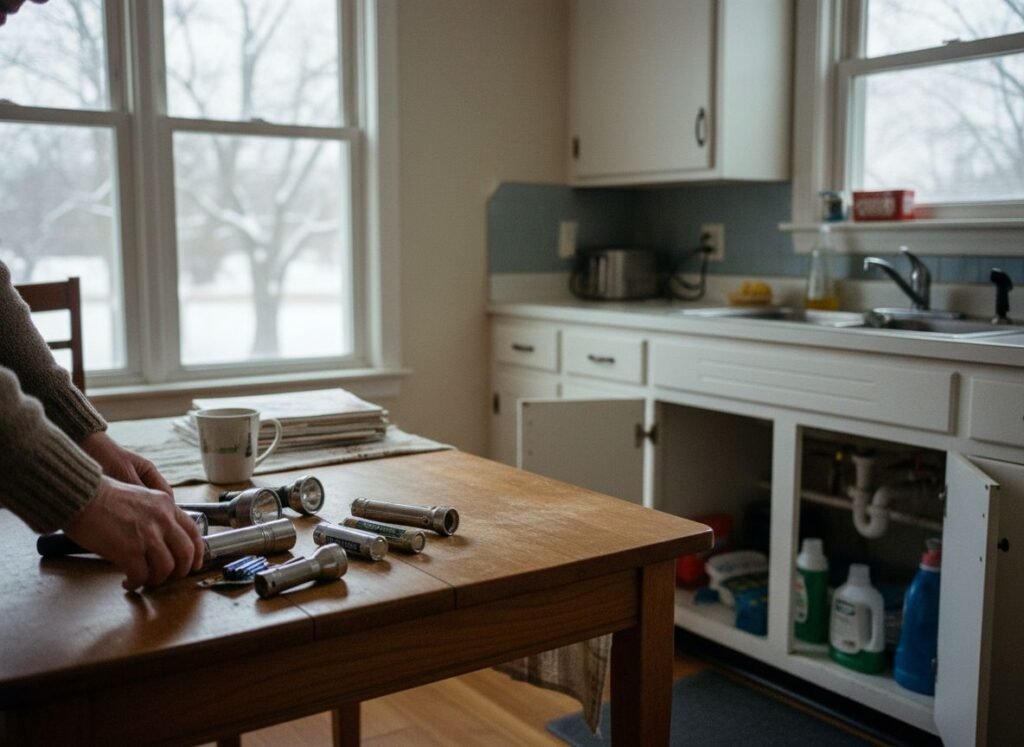 Ice Storm Preparation - Getting ready for the storm takes only minutes. 