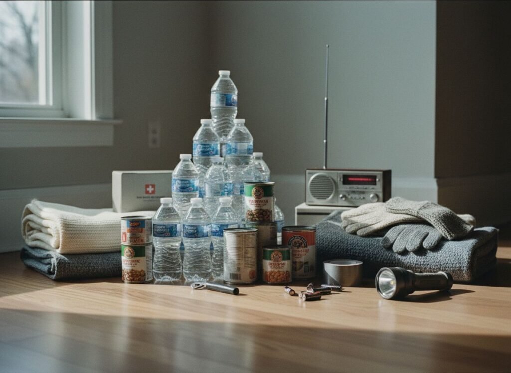 Supplies for the storm