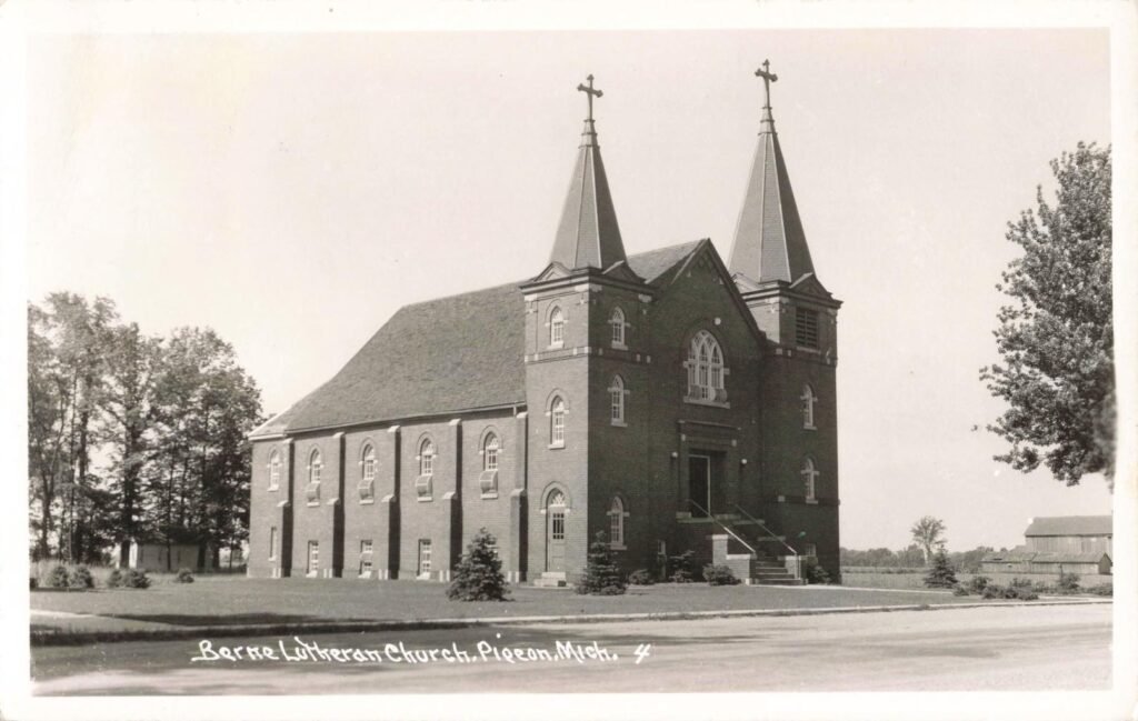 Berne Lutheran Church - History of Berne Michigan