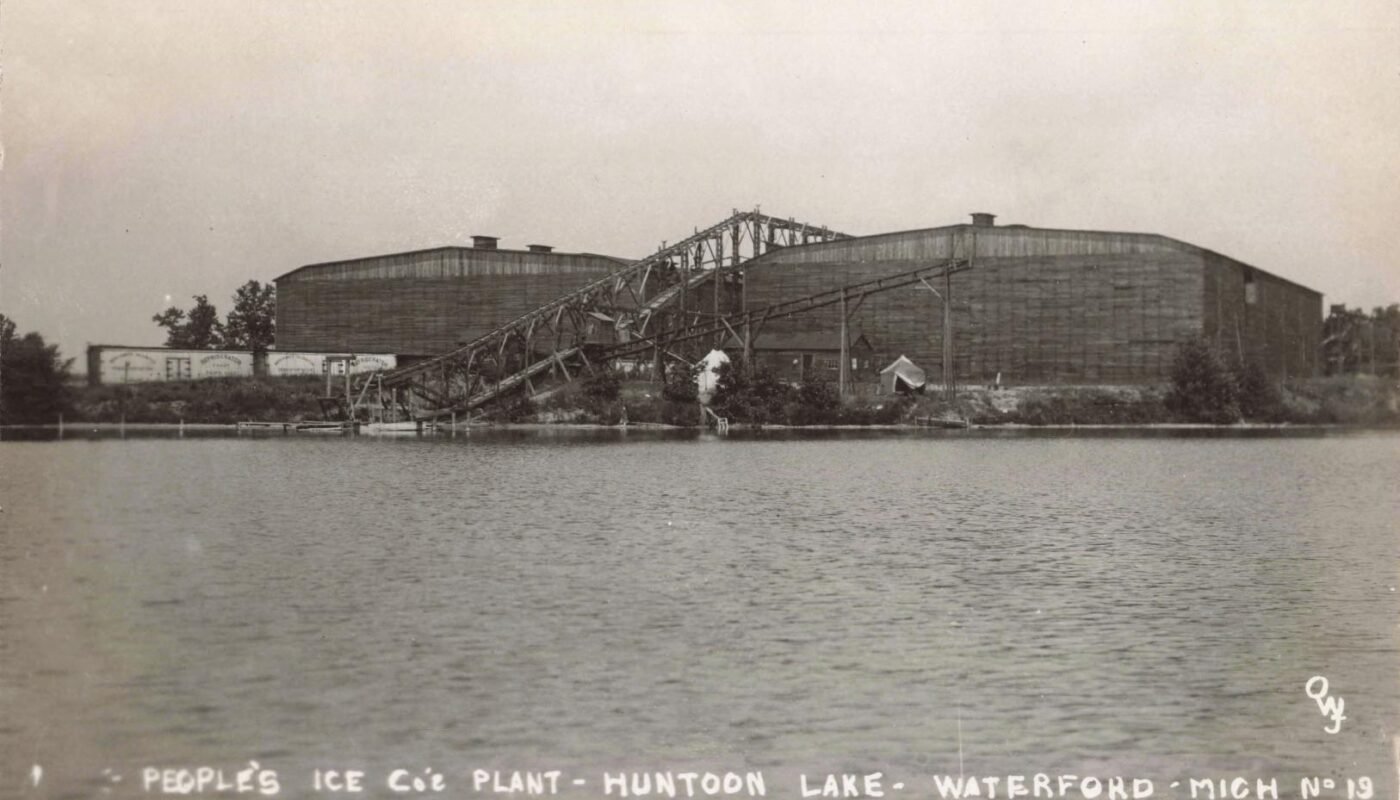 People's Ice Co.'s Plant - Huntoon Lake