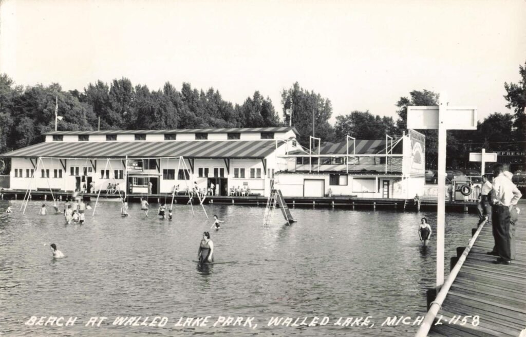Beach at Walled Lake