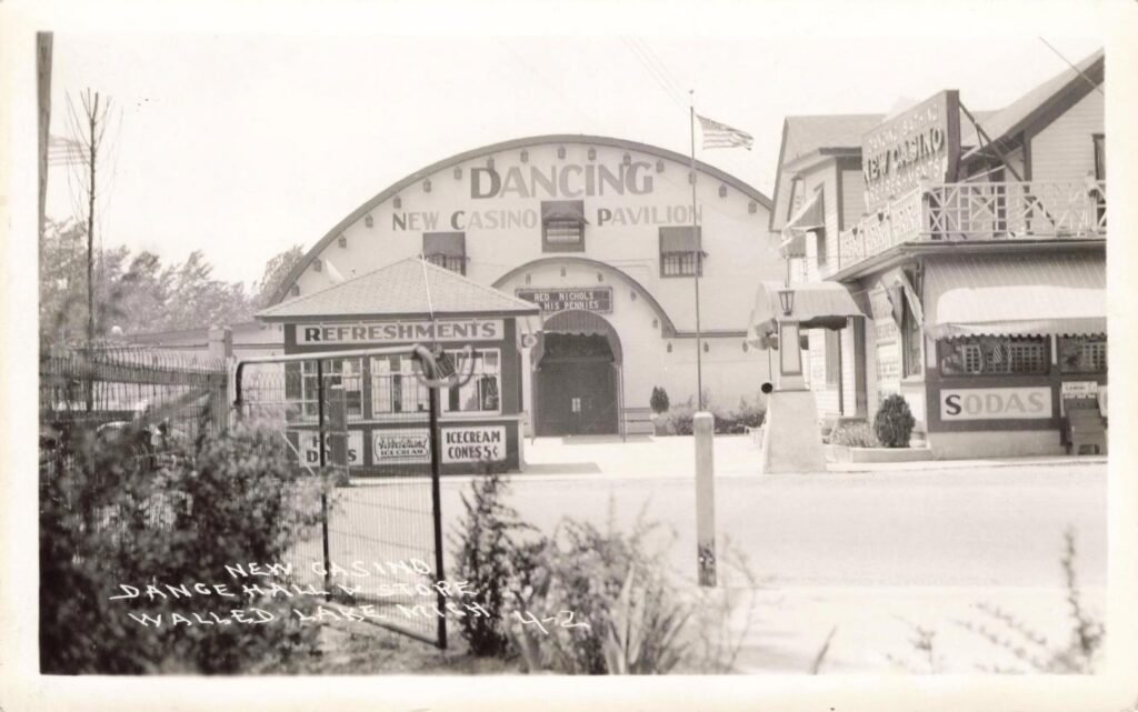 New Casino Dance Hall & Store Walled Lake Mich