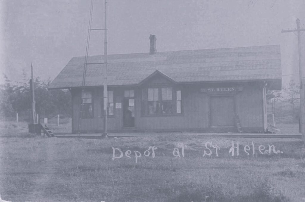 Depot at St. Helen