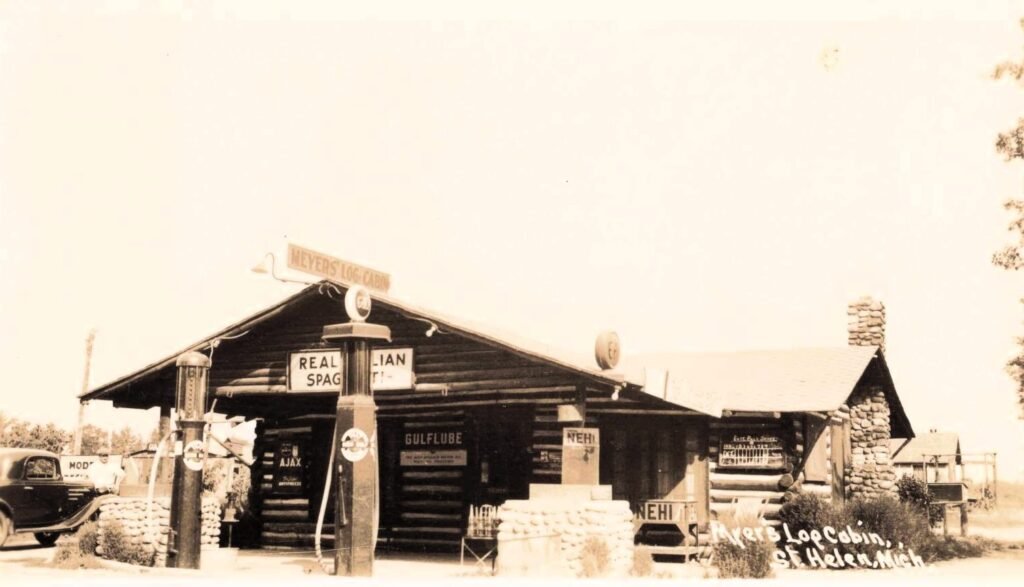 Myer's Log Cabin Gas Stop