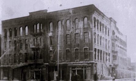 Fraser House fire December 24, 1906
