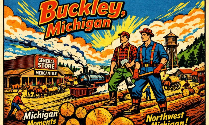 History of Buckley Michigan – A Railroad and Lumber Town That Survived
