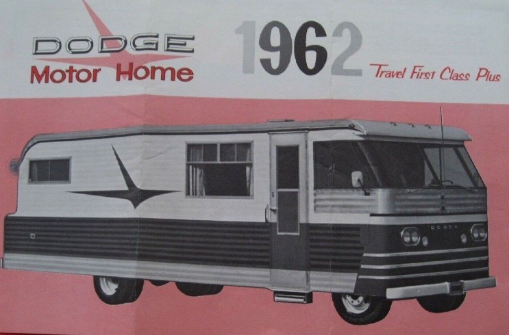 Vintage 1962 Dodge motor home design
