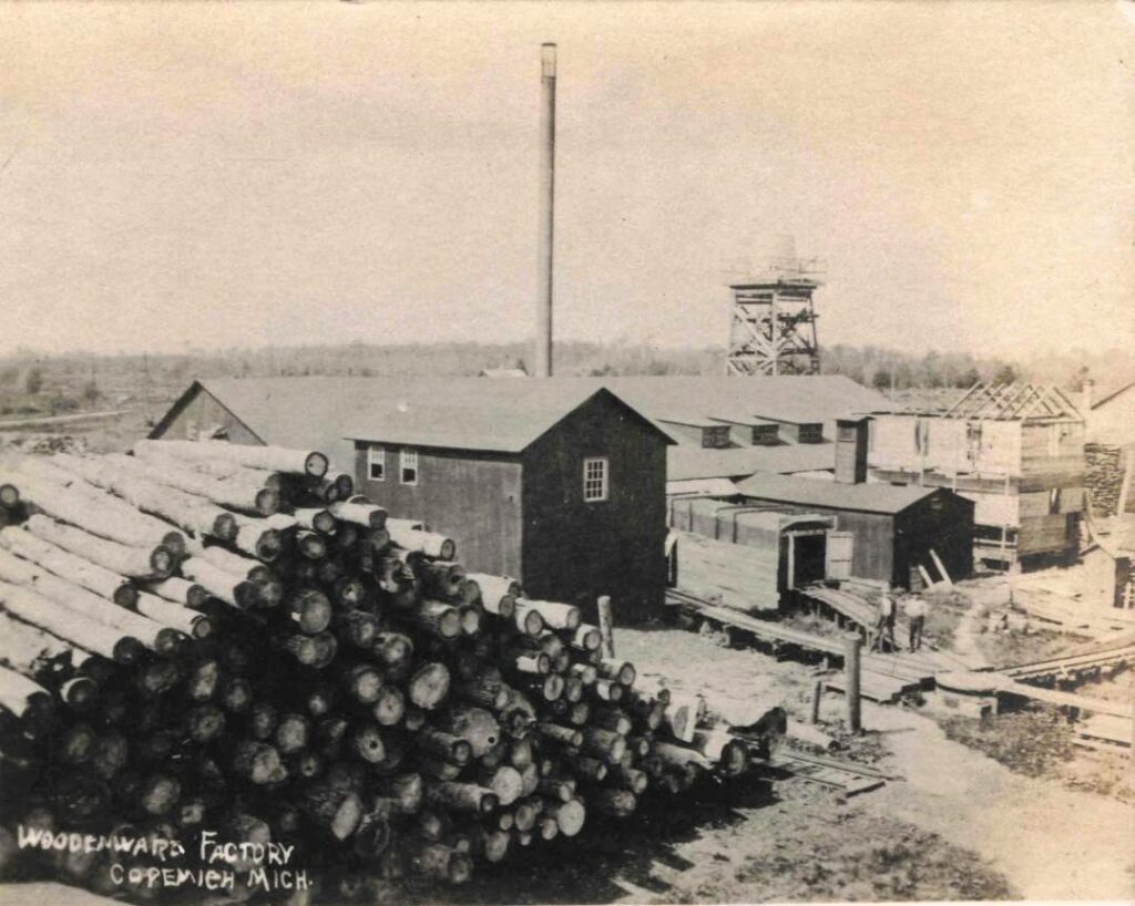 Chapman-Sargent Woodenware Company Copemish