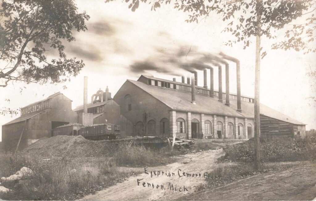  Egyptian Cement Plant view
An industrial view that matches state-era reporting that cement operations were active in and near Fenton.