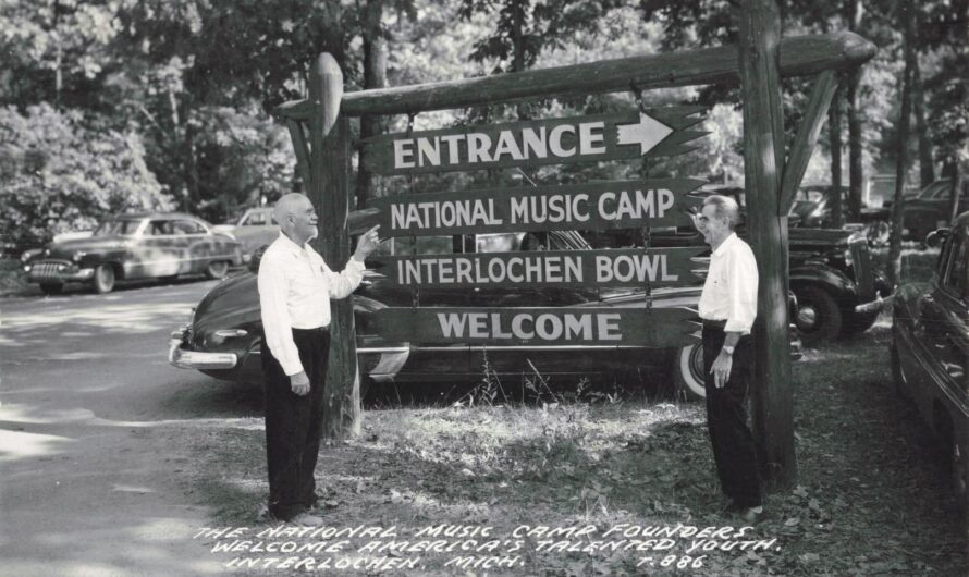 Brief History of Interlochen Michigan – Between Two Lakes, Between Two Eras
