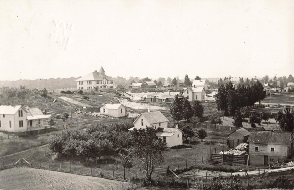 Postmarked 1907, a sender calls Copemish a “large town,” a clue that the junction felt big to nearby rural communities.