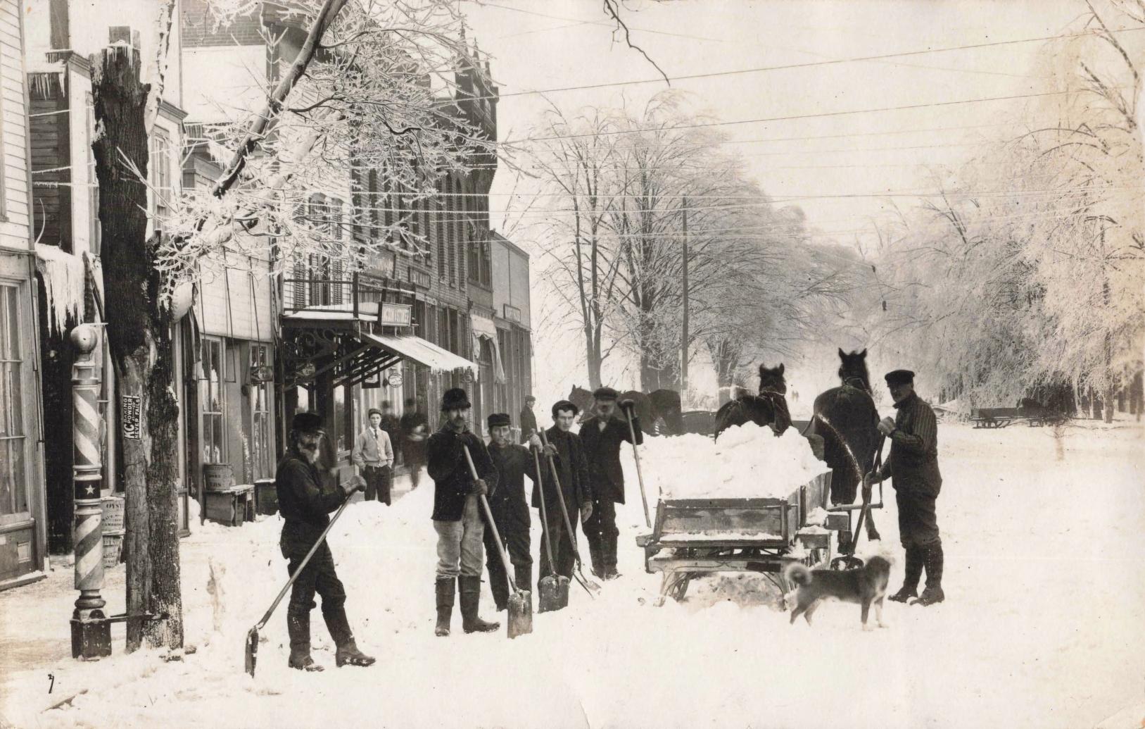 Historic Michigan Snowstorms