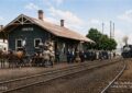 Sparta Michigan PM Depot (Restored and Colorized)