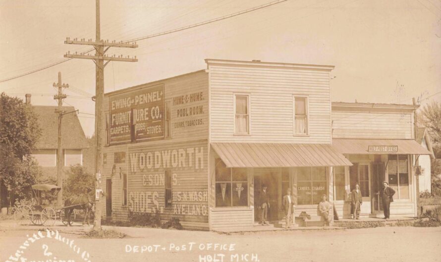 History of Holt Michigan – 10 Rare Photos Showing This Quiet Town Thrived Near Lansing
