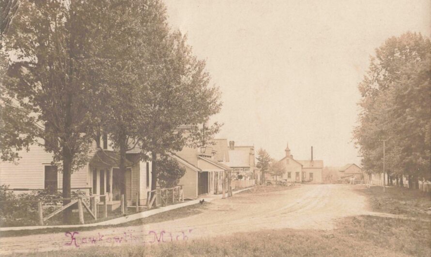History of Kawkawlin Michigan – From Sawmill Outpost to Steady River Town (1844 – 1950)