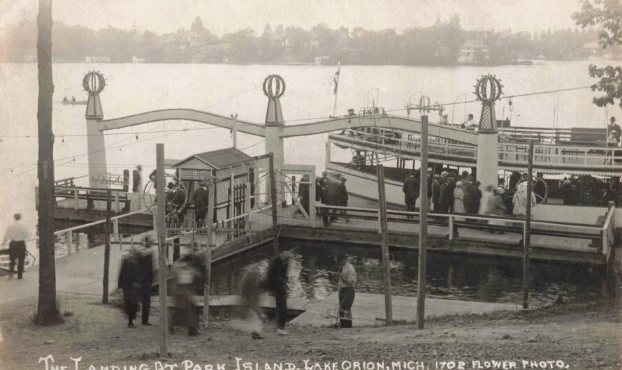 The History of Park Island Michigan – When Lake Orion Offered the Thrill of Coney Island in Michigan (1901-1933)