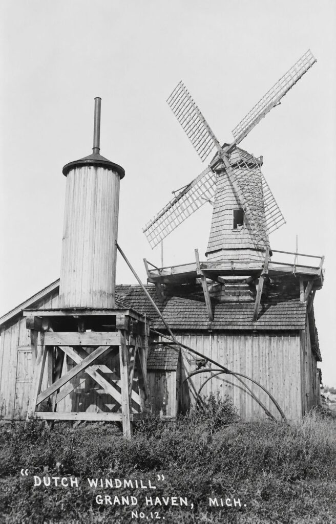 Historic Dutch windmill in Grand Haven